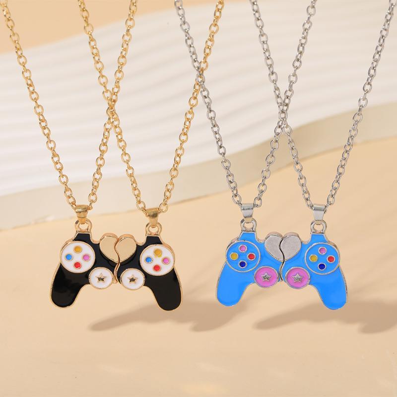 Magnetic Couple Matching Necklaces - Çiftler İçin Manyetik Oyun Kumandası Kolyeleri