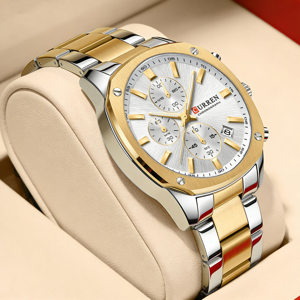 Watch Accessories - CURREN Modern Erkek 42mm Spor Saati