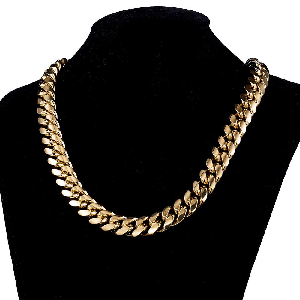 TOPGRILLZ paslanmaz çelik altı - Cuban Link Chain 12Mm incelemesi ve fiyatı