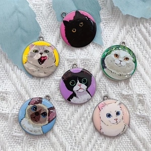 10 adet çizgi film hayvan kedi - Earrings incelemesi ve fiyatı