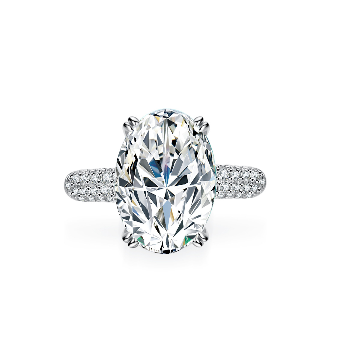 Kadınlar için Alien 18 Ayar Al - Moissanite Engagement Ring 1 Carat incelemesi ve fiyatı