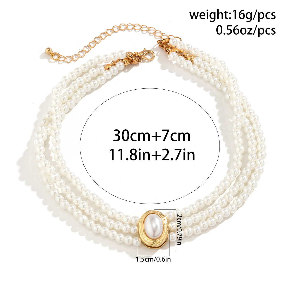 Çok katmanlı Vintage İmitasyon - Pearl Choker Necklace Vintage incelemesi ve fiyatı