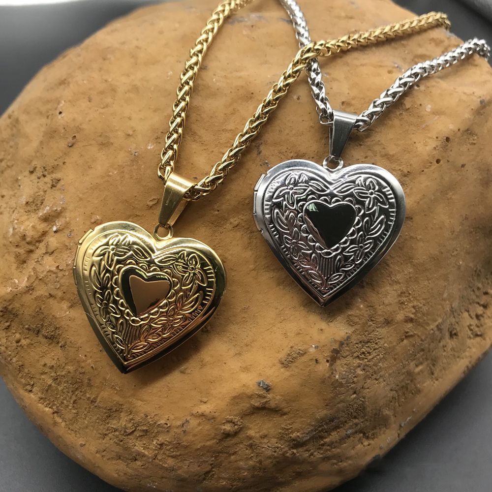 Yeni kalp şeklinde fotoğraf re - Heart Locket Necklace Photo incelemesi ve fiyatı