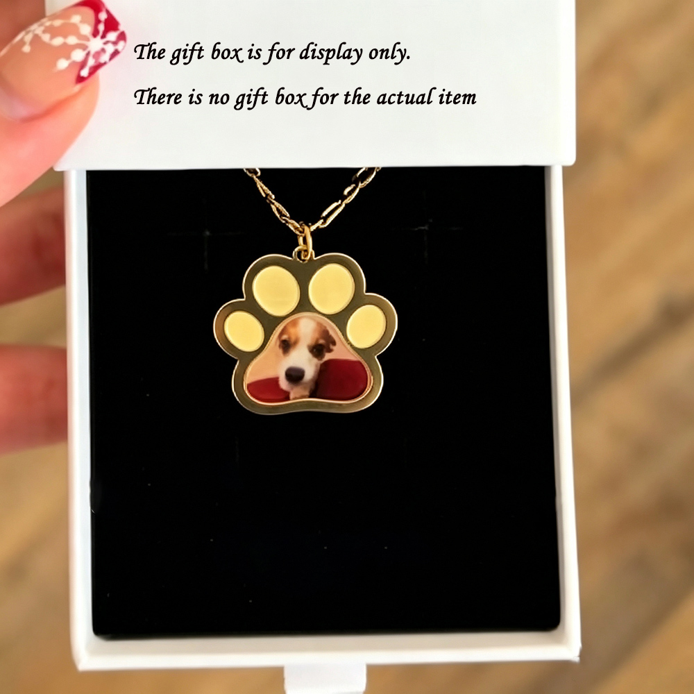 Kişiselleştirilmiş Pet Paw Ren - Custom Name Necklace Stainless Steel incelemesi ve fiyatı