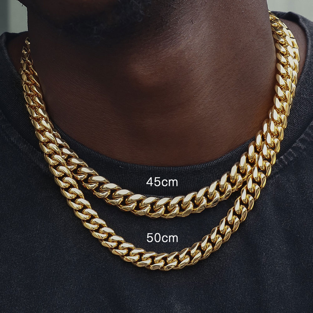12mm Miami erkek küba Link zin - Cuban Link Chain 12Mm incelemesi ve fiyatı