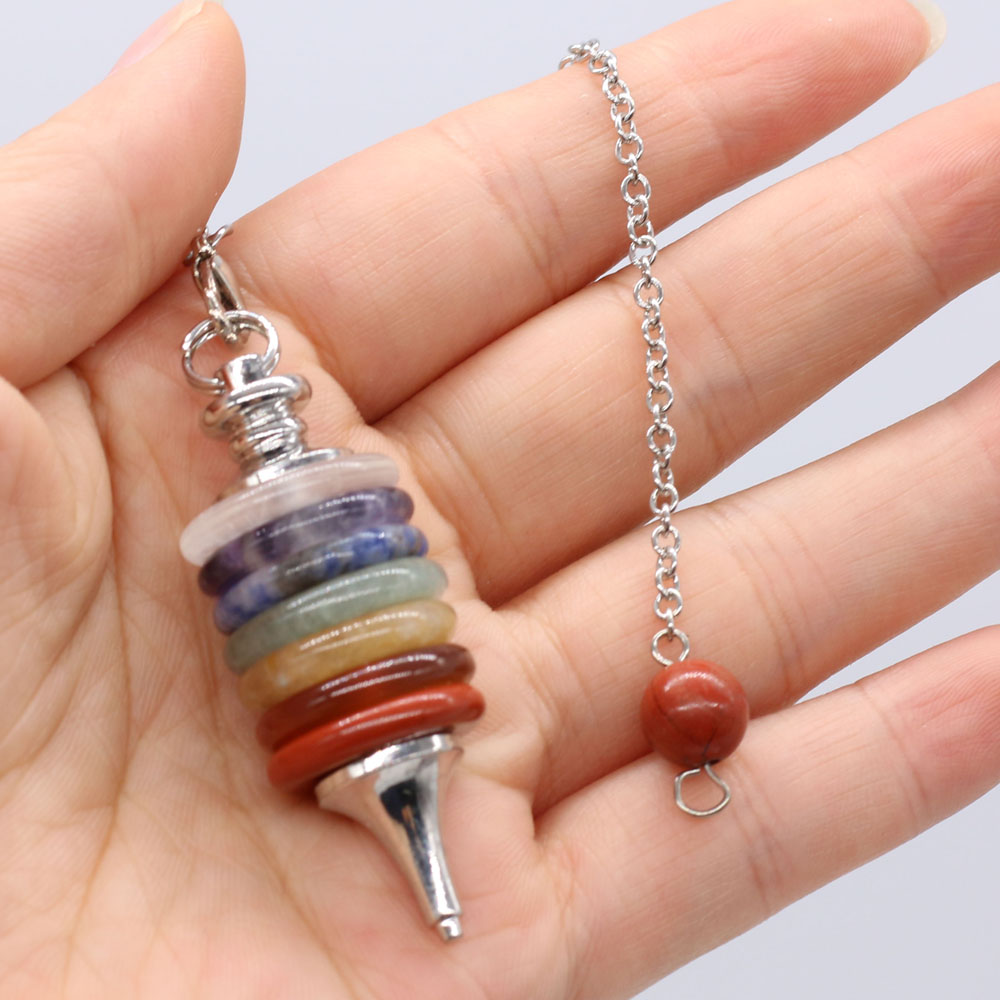 Doğal Taş Çakra Sarkaç Radyest - Crystal Pendant Necklace Natural Stone incelemesi ve fiyatı