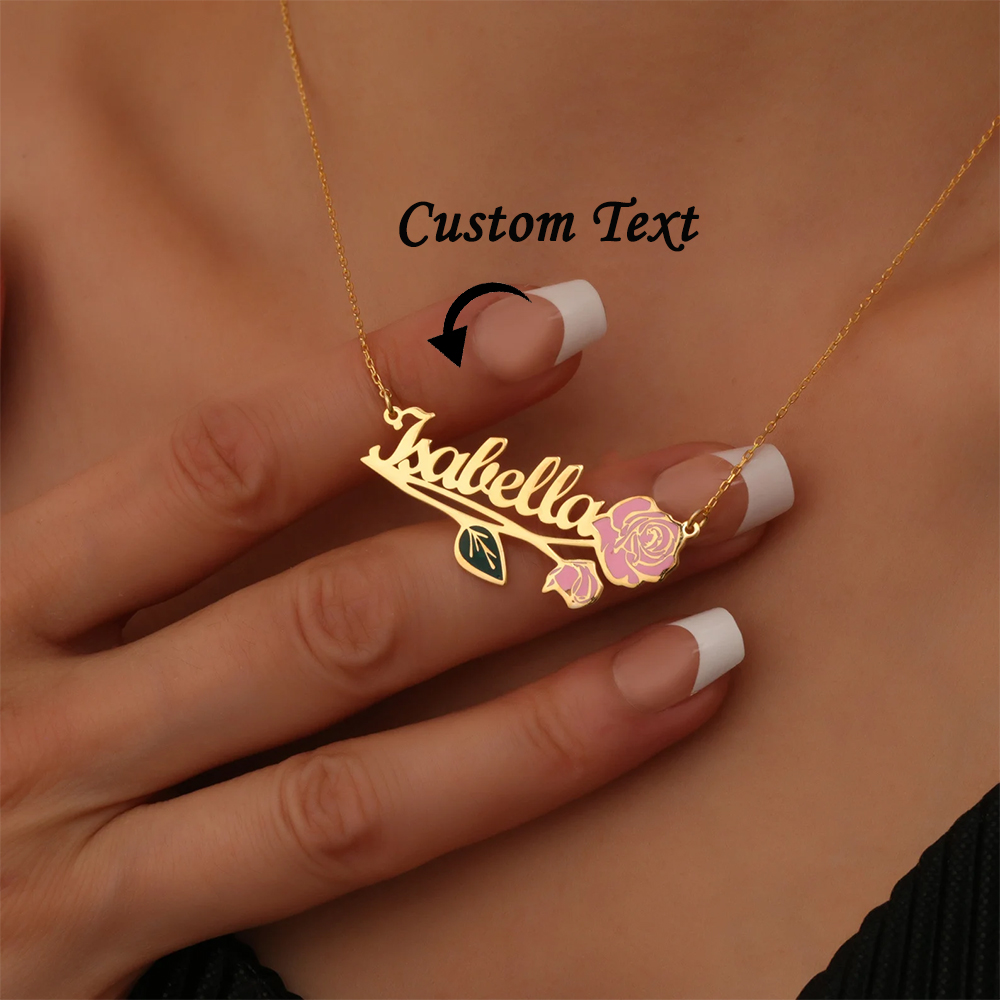 Kişiselleştirilmiş Renkli Doğu - Custom Name Necklace Stainless Steel incelemesi ve fiyatı