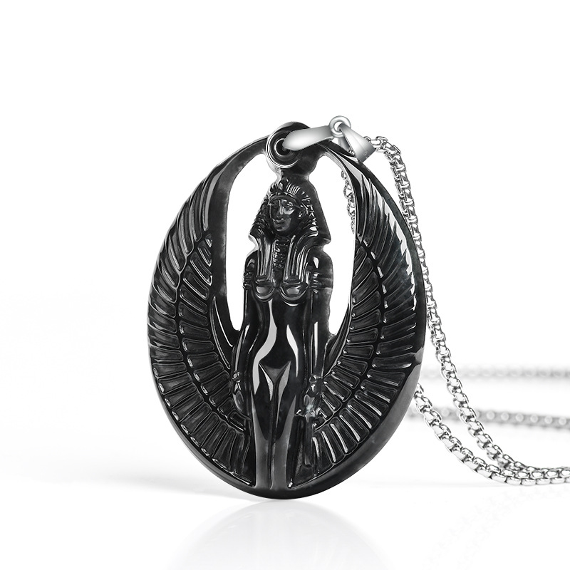 Myanmar Jadeite Isis Kolye Kol - Necklaces incelemesi ve fiyatı