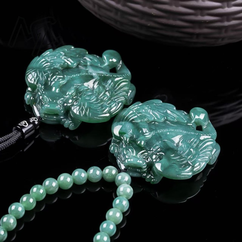 Doğal Gerçek Zümrüt Mavi Su Üz - Necklaces incelemesi ve fiyatı