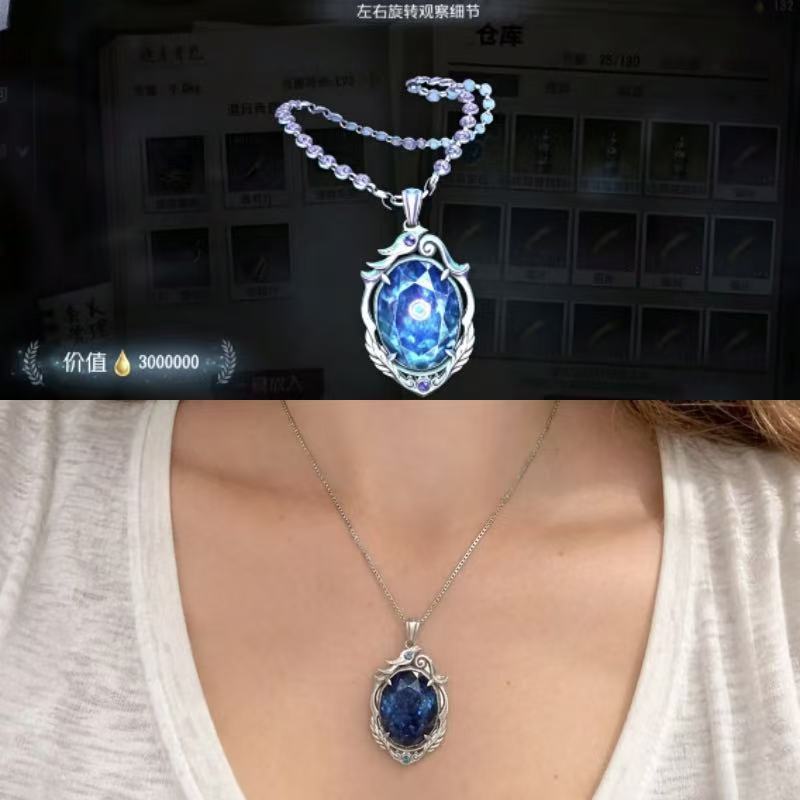 Identity V Lanetli Safir Kolye - Anime Pendant Necklace incelemesi ve fiyatı