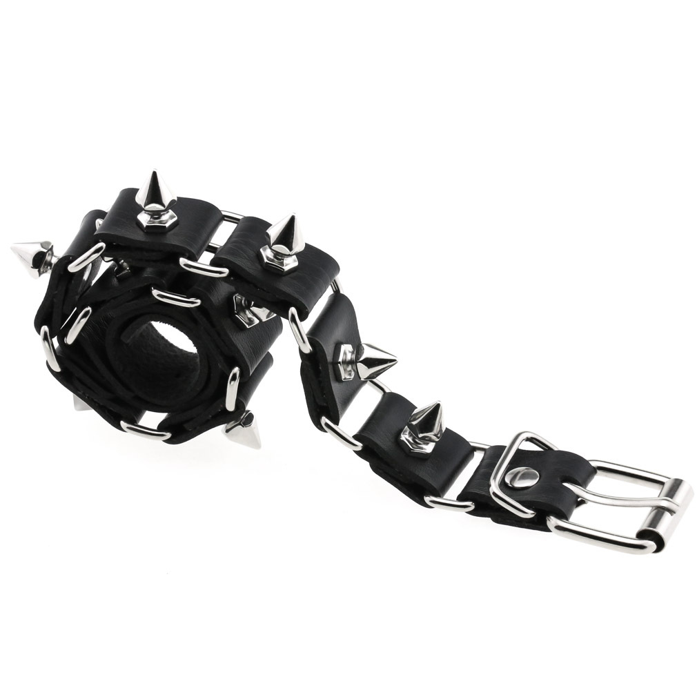 Siyah deri kalp gerdanlık yaka - Goth Punk Spike Choker incelemesi ve fiyatı