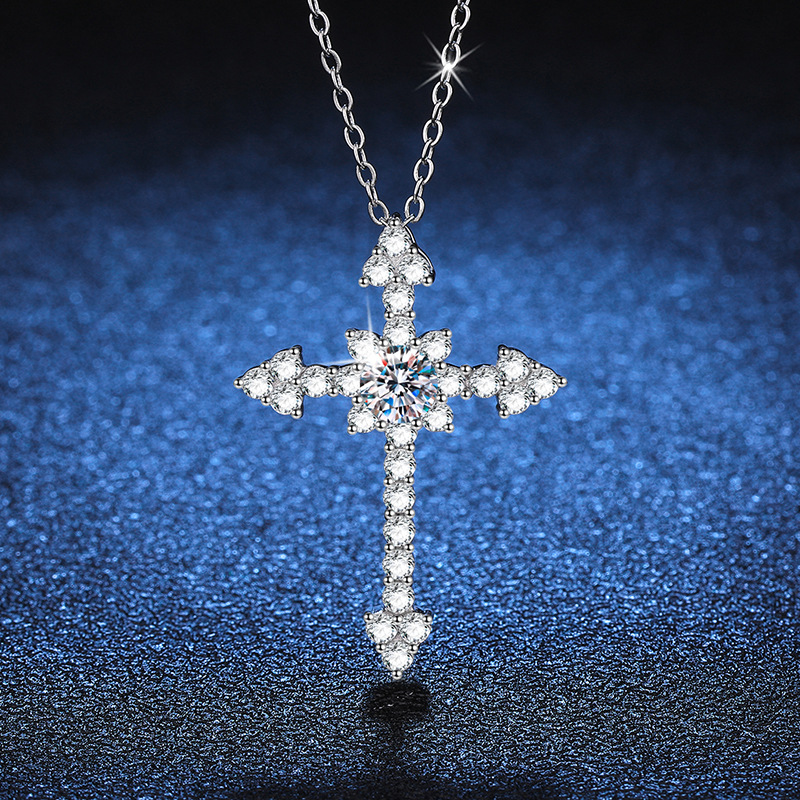 LioraGem Platinum PT950 Tam Pı - Cross Pendant Necklace Gold incelemesi ve fiyatı