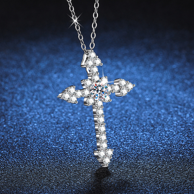LioraGem Platinum PT950 Tam Pı - Cross Pendant Necklace Gold incelemesi ve fiyatı