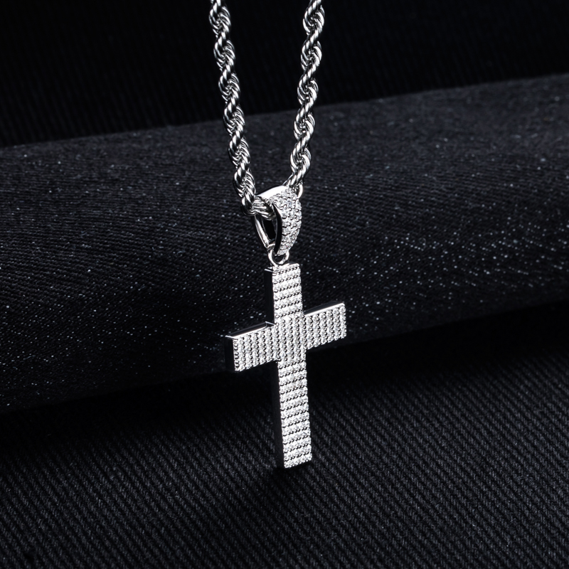 MossanRappr Mozanit Bling Çapr - 925 Sterling Silver Chain Necklace Men incelemesi ve fiyatı