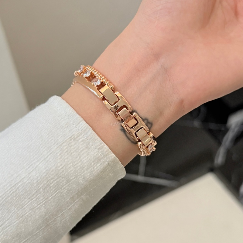 Elmas işlemeli metal bileklik, - Bracelets incelemesi ve fiyatı