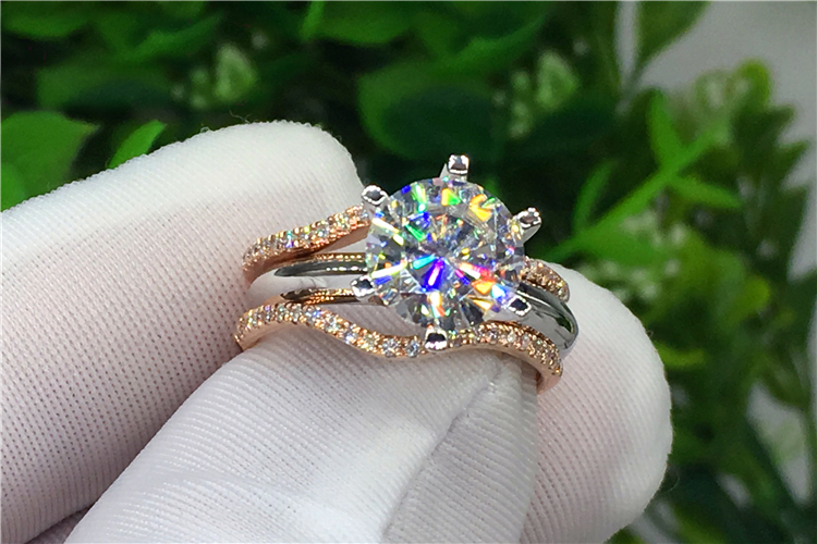 Özel Tasarım 18 Ayar Au750 Bey - Moissanite Engagement Ring 1 Carat incelemesi ve fiyatı