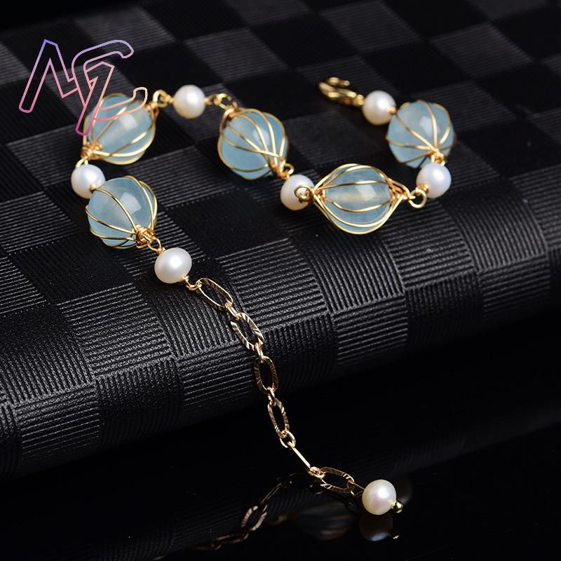 Mavi Doğal Yeşim Boncuk Küpe M - Earrings incelemesi ve fiyatı