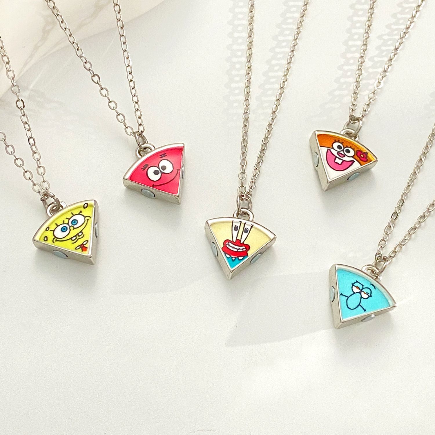 Sevimli Patrick Star Pizza Mık - Anime Pendant Necklace incelemesi ve fiyatı