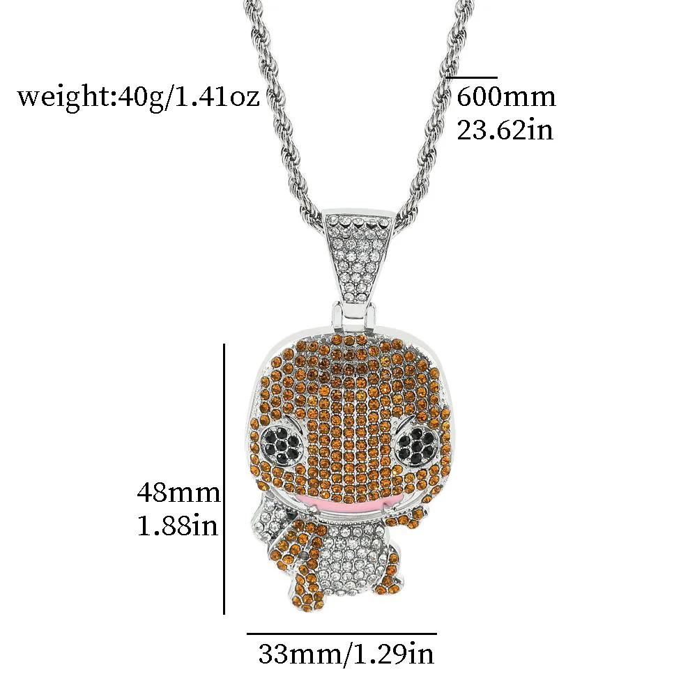Anime Karakteri Küçük Charizar - Anime Pendant Necklace incelemesi ve fiyatı