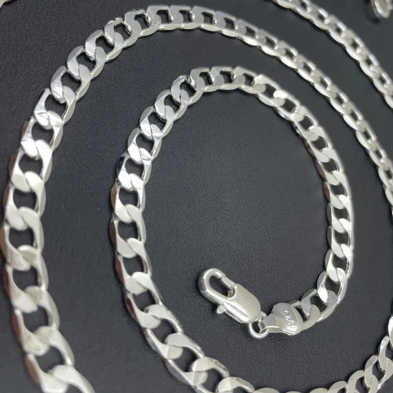 Erkek 925 Ayar Gümüş Kolye 2/4 - Cuban Link Chain 12Mm incelemesi ve fiyatı