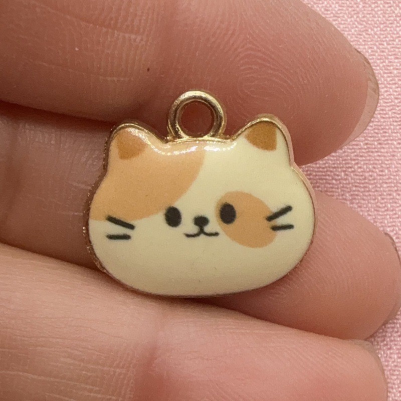 12 adet Baskılı Kedi Kafası Al - Earrings incelemesi ve fiyatı
