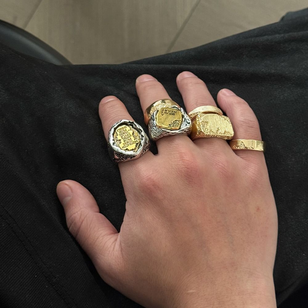 Parmak Yüzükleri Seti, 6 Adet/ - Vintage Punk Knuckle Rings Set incelemesi ve fiyatı