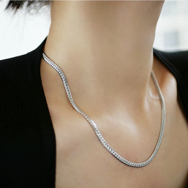 1 adet 6 mm erkekler 925 ayar  - Cuban Link Chain 12Mm incelemesi ve fiyatı