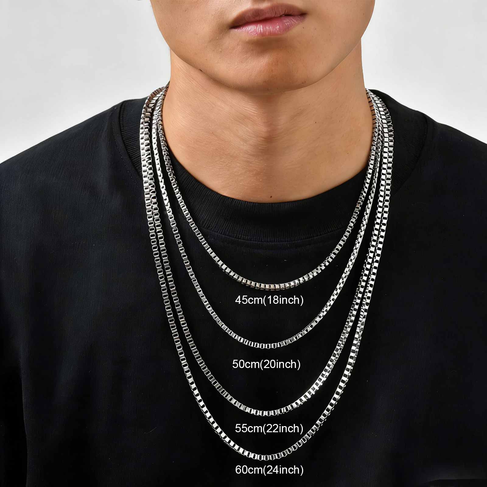 Erkekler Kadınlar için 1/2/3MM - Cuban Link Chain 12Mm incelemesi ve fiyatı