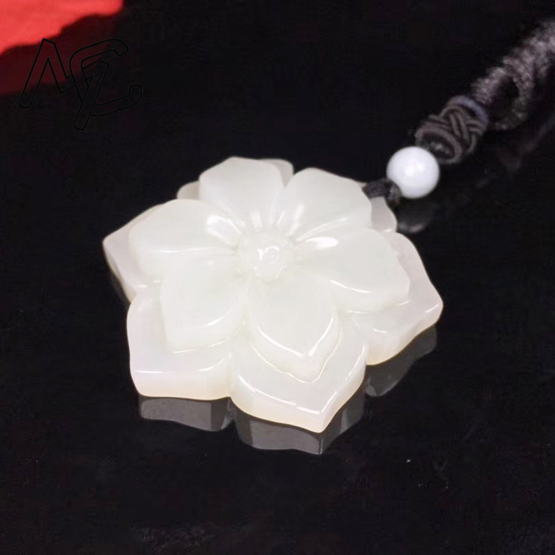 Doğal Çin Beyaz Yeşim Beşgen Ç - Necklaces incelemesi ve fiyatı