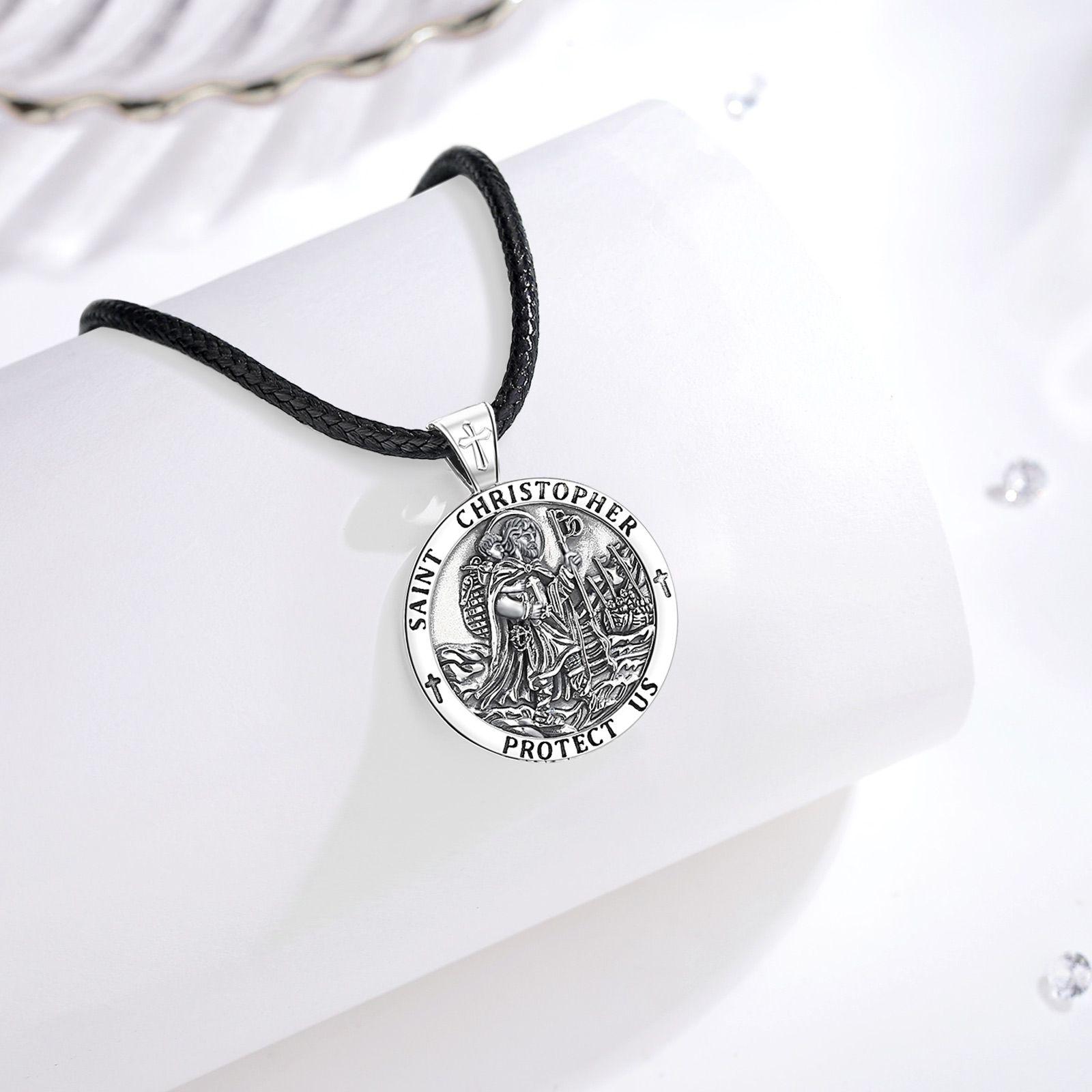 Eudora Yeni 925 Ayar Gümüş Azi - 925 Sterling Silver Chain Necklace Men incelemesi ve fiyatı