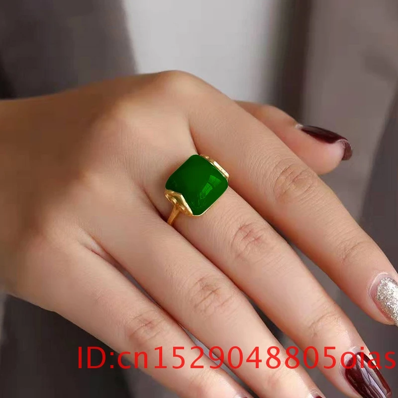 Doğal Hetian Yeşim Yüzük Moda  - Rings incelemesi ve fiyatı